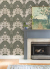 Auden Floral Grandeur Wallpaper Wallpaper A-Street Prints