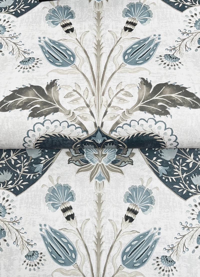 Auden Floral Grandeur Wallpaper Wallpaper A-Street Prints