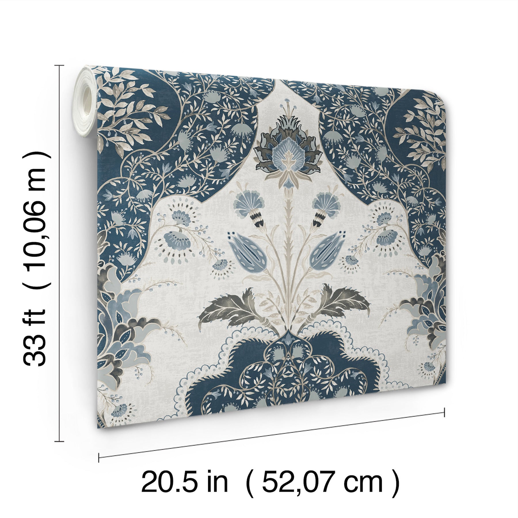 Auden Floral Grandeur Wallpaper Alternative Room Image 27