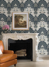 Auden Floral Grandeur Wallpaper Wallpaper A-Street Prints