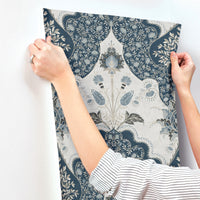 Auden Floral Grandeur Wallpaper Alternative Room Image 26