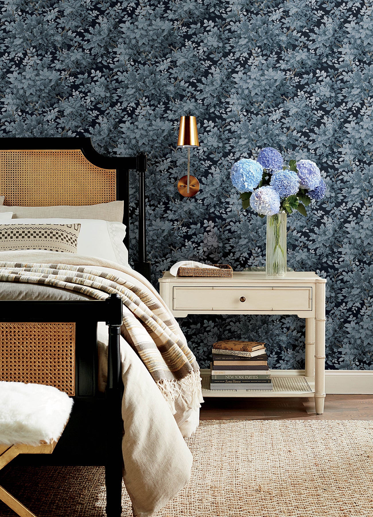 Greenwood Deciduous Wallpaper Wallpaper A-Street Prints