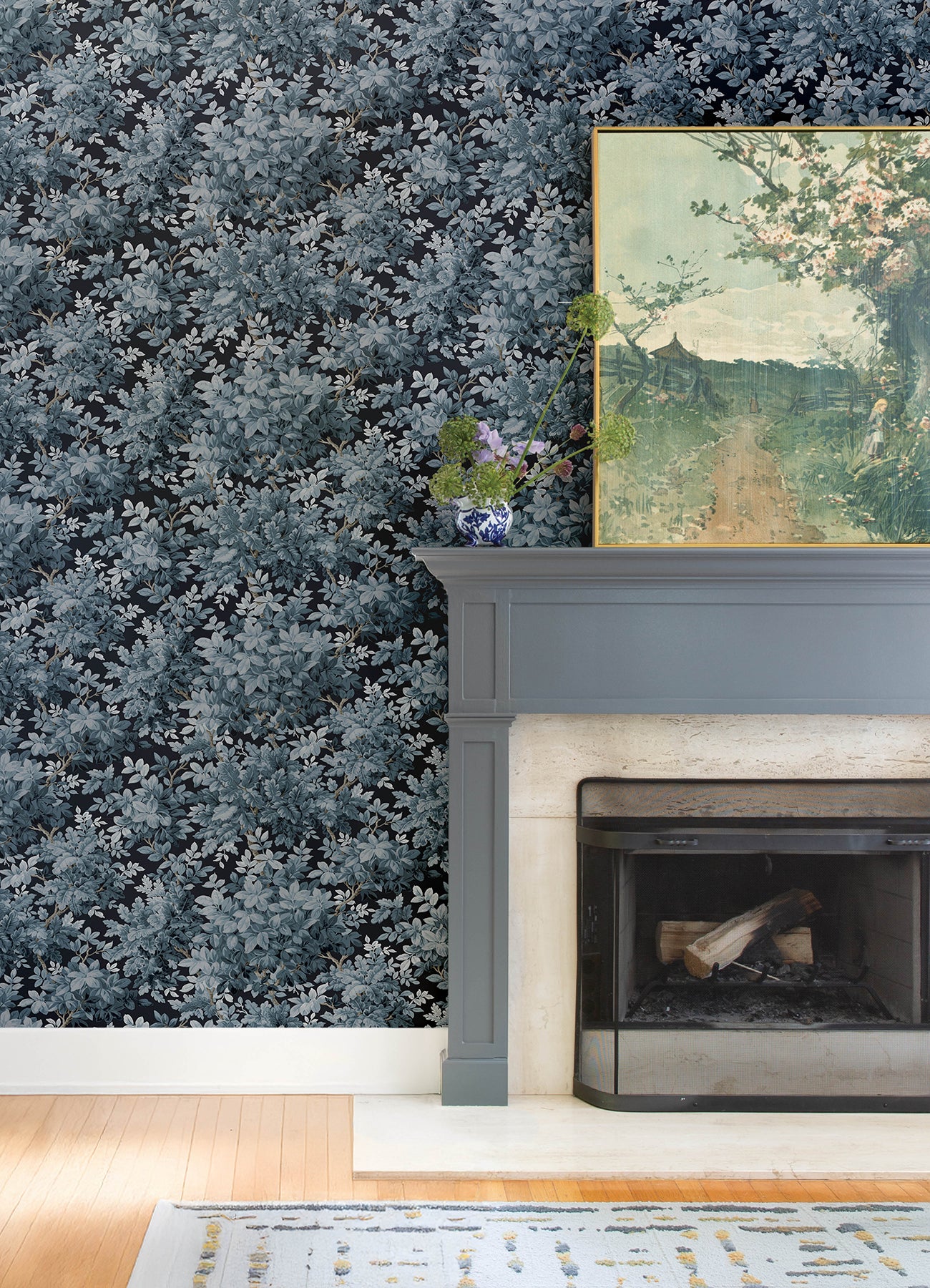 Greenwood Deciduous Wallpaper Wallpaper A-Street Prints