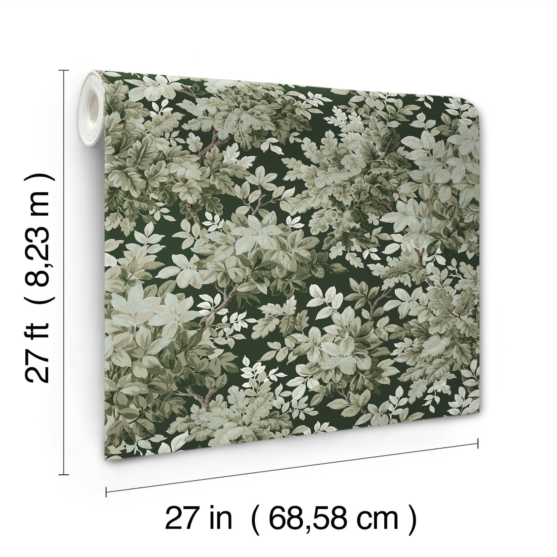 Greenwood Deciduous Wallpaper Wallpaper A-Street Prints