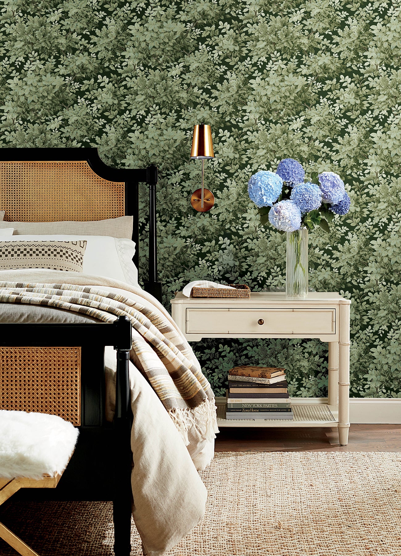 Greenwood Deciduous Wallpaper Wallpaper A-Street Prints