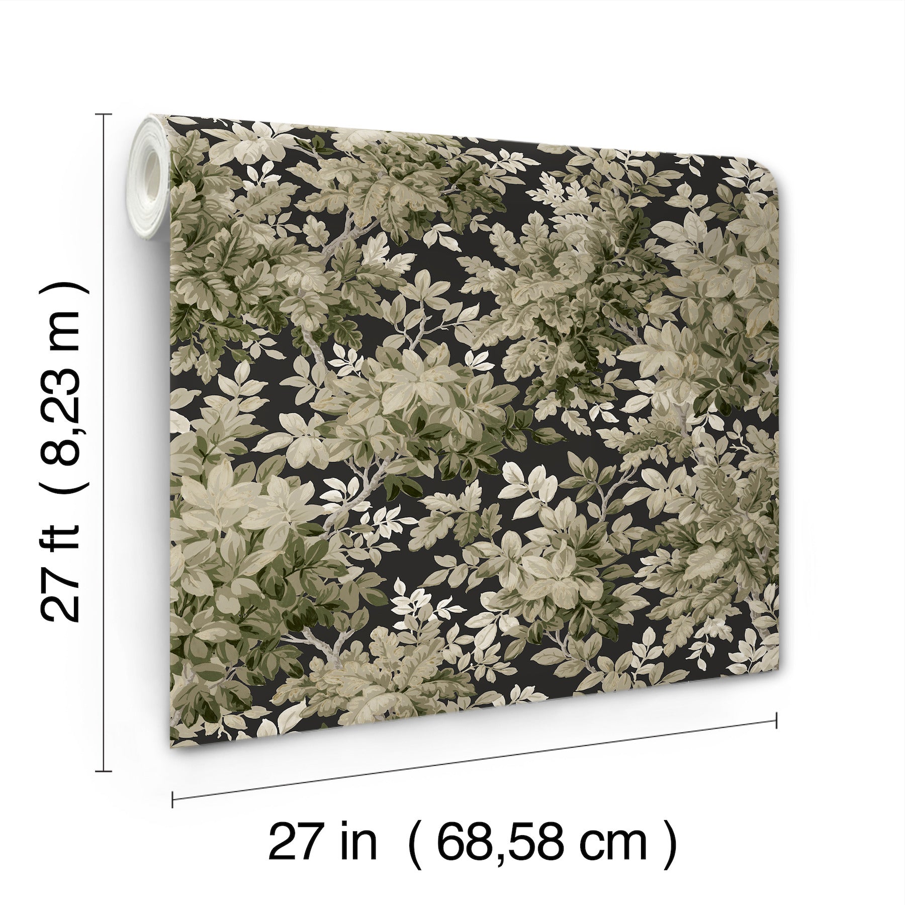 Greenwood Deciduous Wallpaper Wallpaper A-Street Prints
