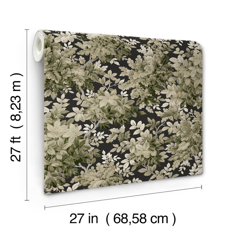 Greenwood Deciduous Wallpaper Wallpaper A-Street Prints