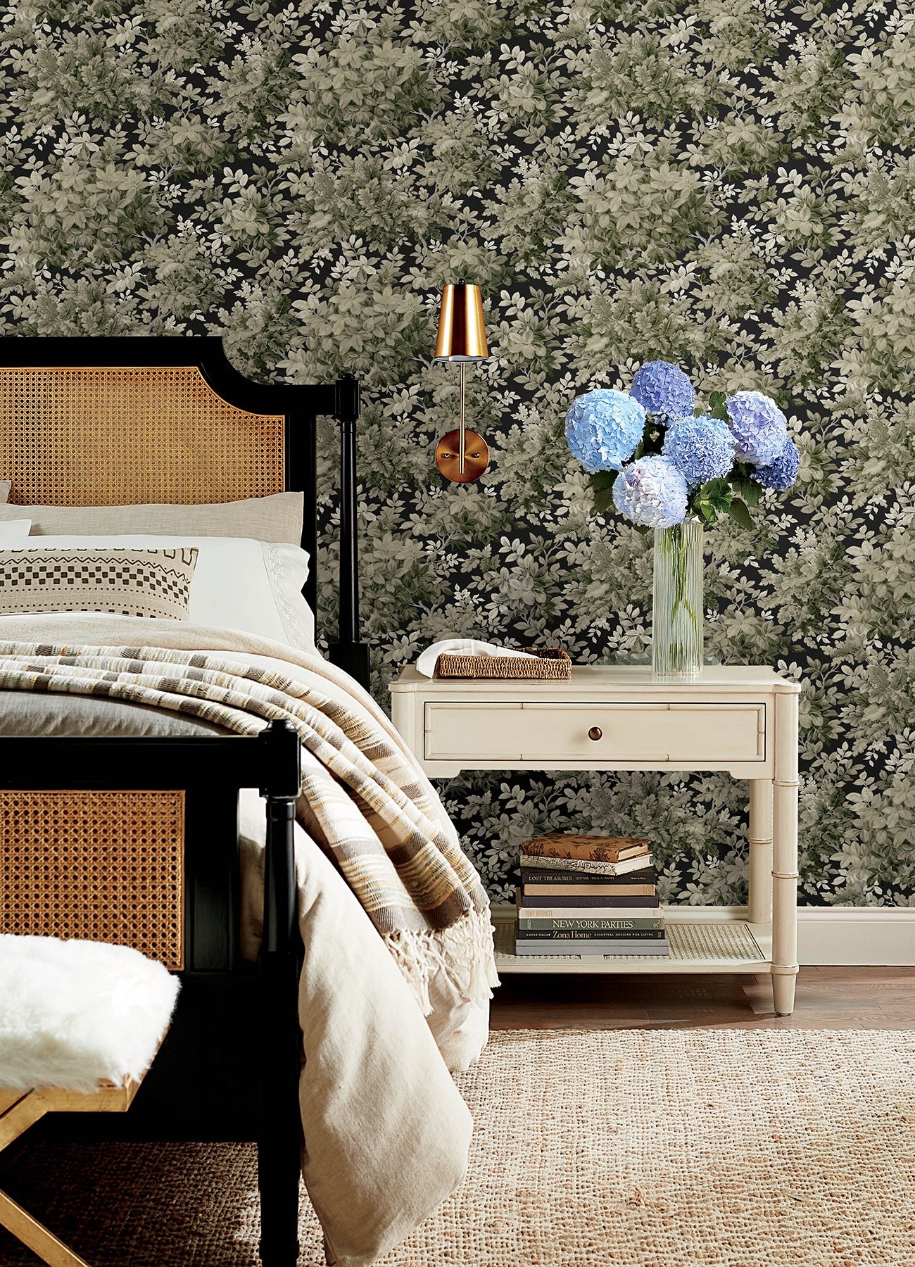 Greenwood Deciduous Wallpaper Wallpaper A-Street Prints
