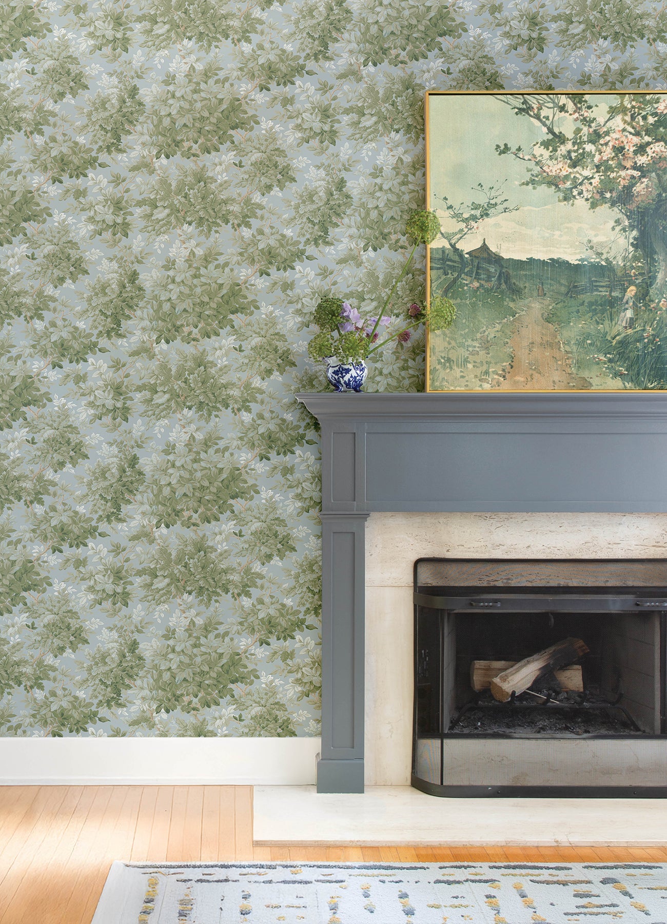 Greenwood Deciduous Wallpaper Alternative Room Image 31