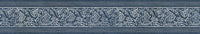 Carved Floral Wallpaper Border Wallpaper Border Chesapeake Spool Blue