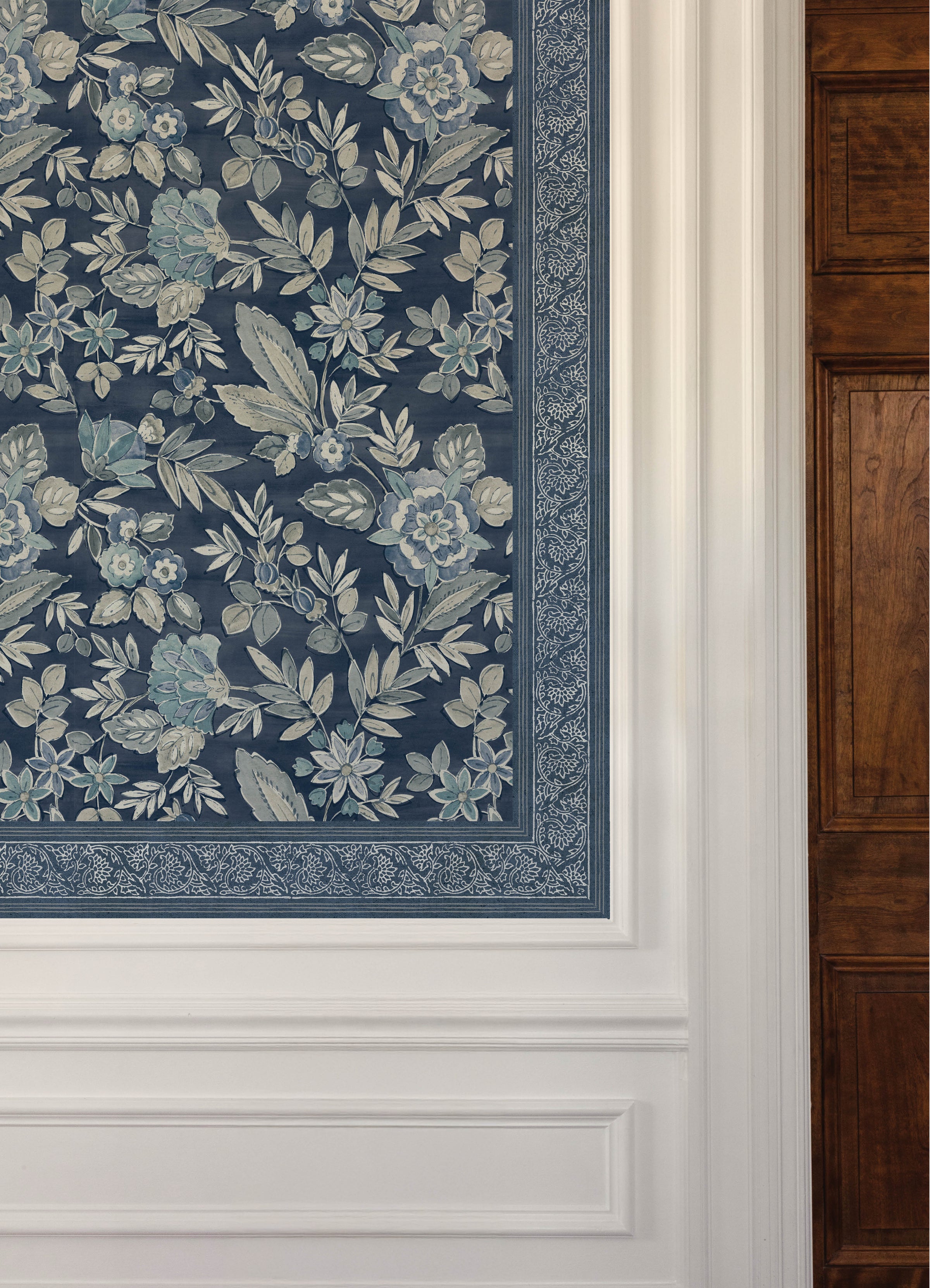 Carved Floral Wallpaper Border Wallpaper Border Chesapeake