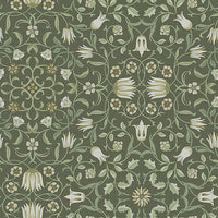 No 1 Holland Park Wallpaper Wallpaper A-Street Prints Double Roll Green 