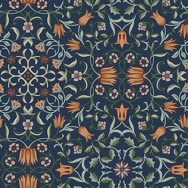 No 1 Holland Park Wallpaper Wallpaper A-Street Prints Double Roll Dark Blue 
