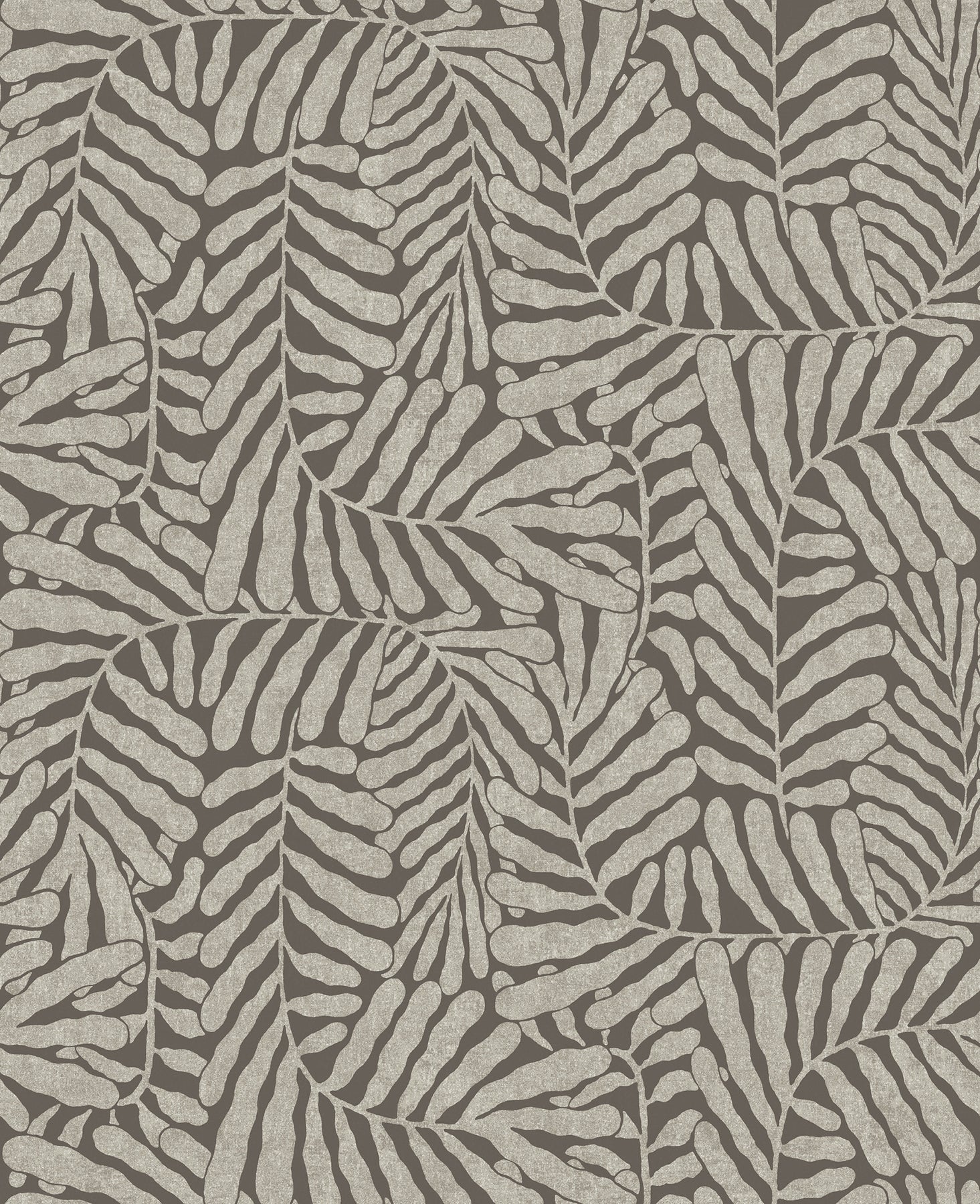 Gabriel Fern Wallpaper Wallpaper A-Street Prints Double Roll Espresso 