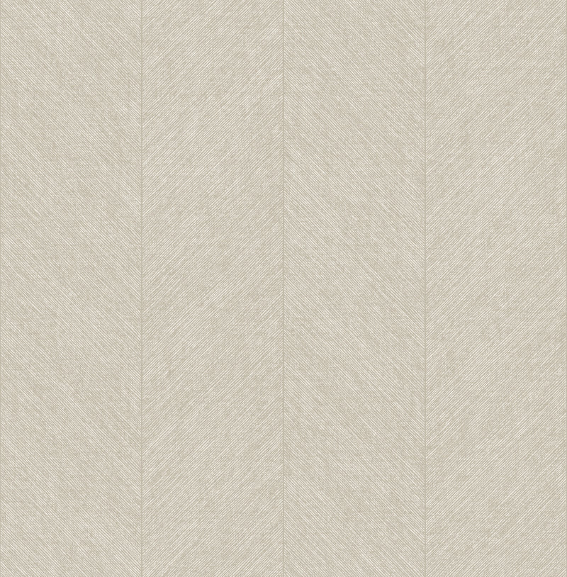 Kallam Chevron Wallpaper Wallpaper A-Street Prints Double Roll Beige 