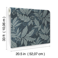 Anita Woodland Floral Wallpaper Wallpaper A-Street Prints   