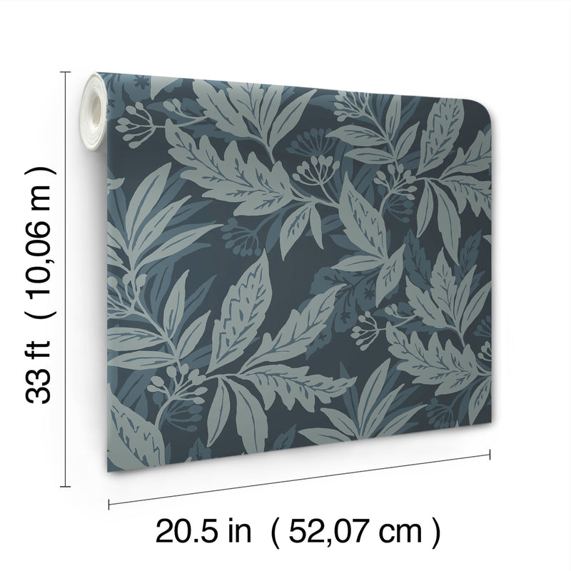 Anita Woodland Floral Wallpaper Wallpaper A-Street Prints   