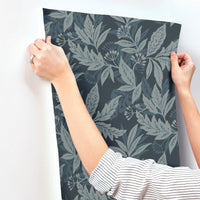 Anita Woodland Floral Wallpaper Wallpaper A-Street Prints   