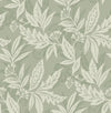 Anita Woodland Floral Wallpaper Wallpaper A-Street Prints Double Roll Sage 