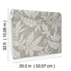 Anita Woodland Floral Wallpaper Wallpaper A-Street Prints   