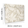 Anita Woodland Floral Wallpaper Wallpaper A-Street Prints   