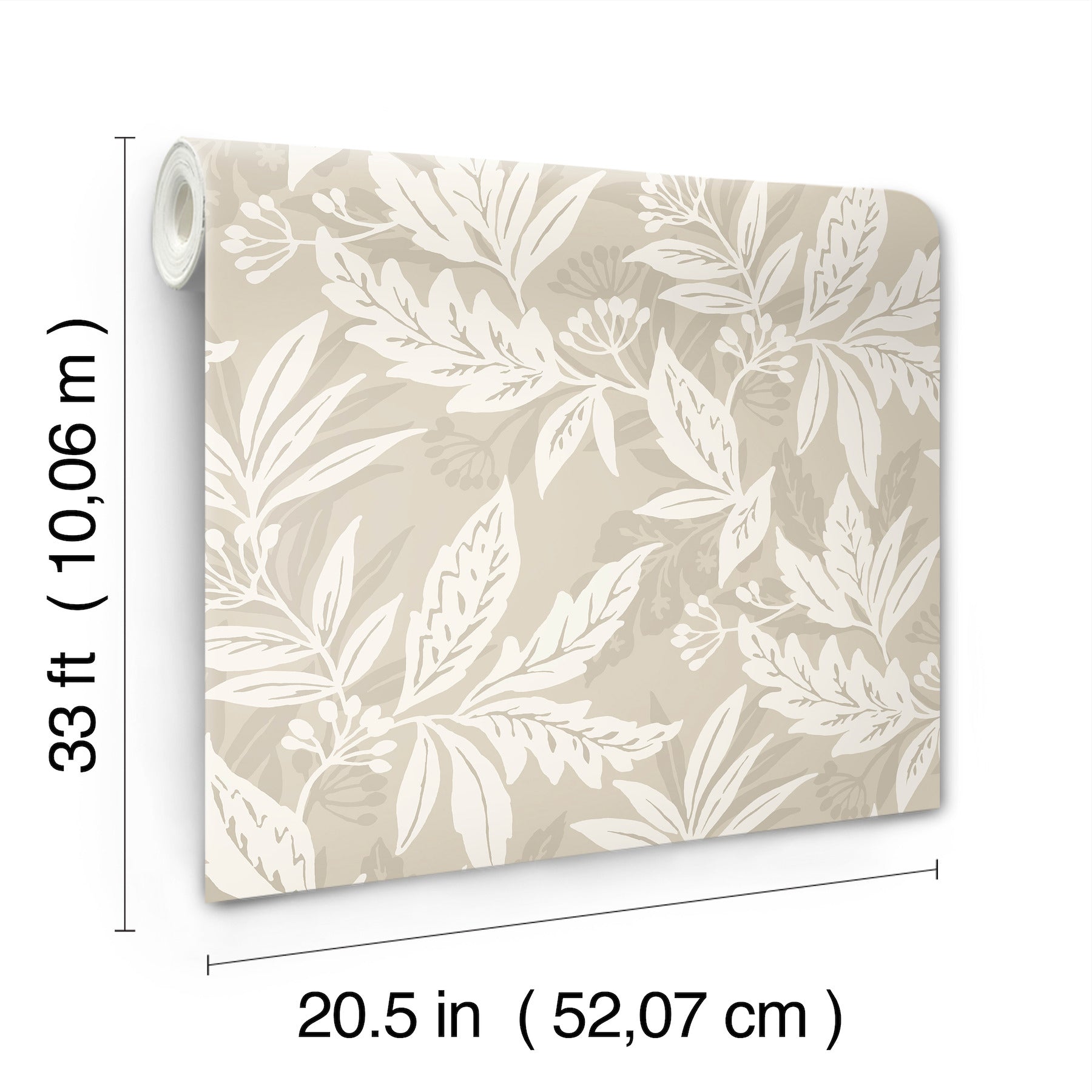 Anita Woodland Floral Wallpaper Wallpaper A-Street Prints   