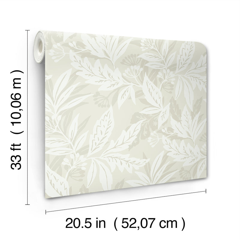 Anita Woodland Floral Wallpaper Wallpaper A-Street Prints   
