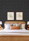 Reid Woven Geometric Wallpaper Wallpaper A-Street Prints   
