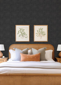 Reid Woven Geometric Wallpaper Wallpaper A-Street Prints   