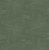 Reid Woven Geometric Wallpaper Wallpaper A-Street Prints Double Roll Evergreen 