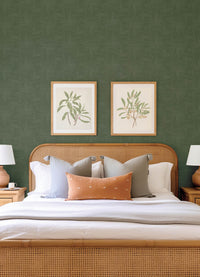 Reid Woven Geometric Wallpaper Wallpaper A-Street Prints   