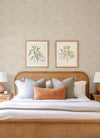 Reid Woven Geometric Wallpaper Wallpaper A-Street Prints   