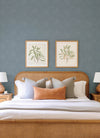 Reid Woven Geometric Wallpaper Wallpaper A-Street Prints   