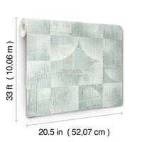 Woodbine Abstract Geometric Wallpaper Wallpaper A-Street Prints   