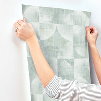 Woodbine Abstract Geometric Wallpaper Wallpaper A-Street Prints   