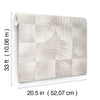 Woodbine Abstract Geometric Wallpaper Wallpaper A-Street Prints   