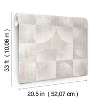Woodbine Abstract Geometric Wallpaper Wallpaper A-Street Prints   