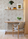 Woodbine Abstract Geometric Wallpaper Wallpaper A-Street Prints   