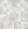 Woodbine Abstract Geometric Wallpaper Wallpaper A-Street Prints Double Roll Neutral 