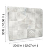 Woodbine Abstract Geometric Wallpaper Wallpaper A-Street Prints   