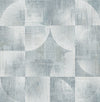 Woodbine Abstract Geometric Wallpaper Wallpaper A-Street Prints Double Roll Slate 