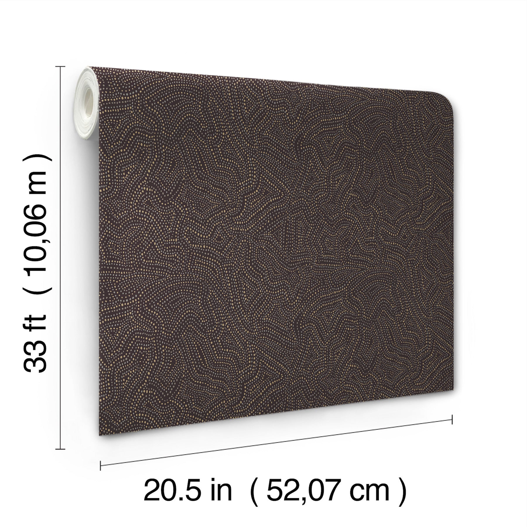 Hollenback Dotted Abstract Wallpaper Wallpaper A-Street Prints   