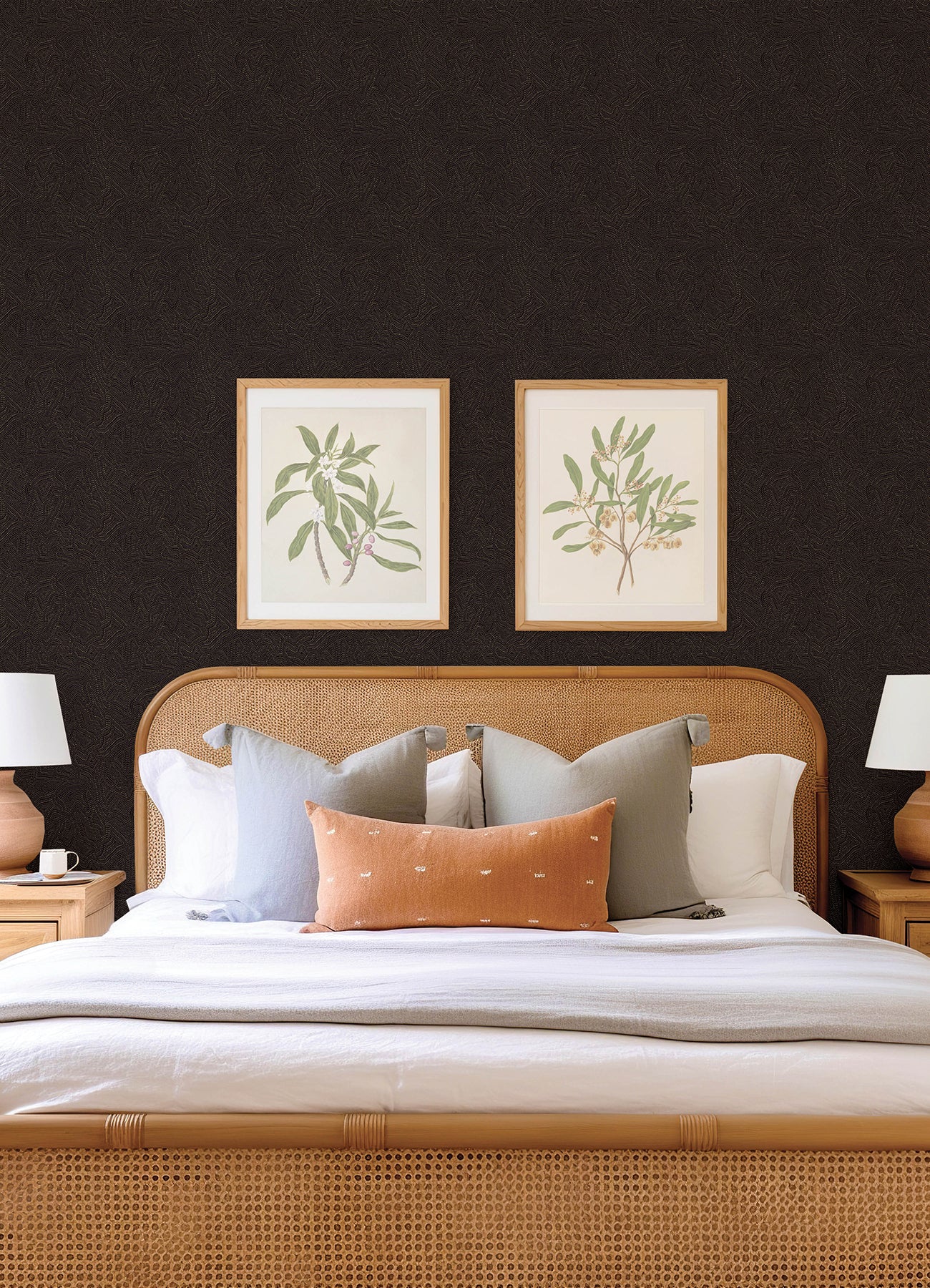 Hollenback Dotted Abstract Wallpaper Wallpaper A-Street Prints   