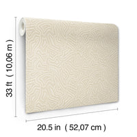 Hollenback Dotted Abstract Wallpaper Wallpaper A-Street Prints   