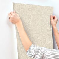 Hollenback Dotted Abstract Wallpaper Wallpaper A-Street Prints   