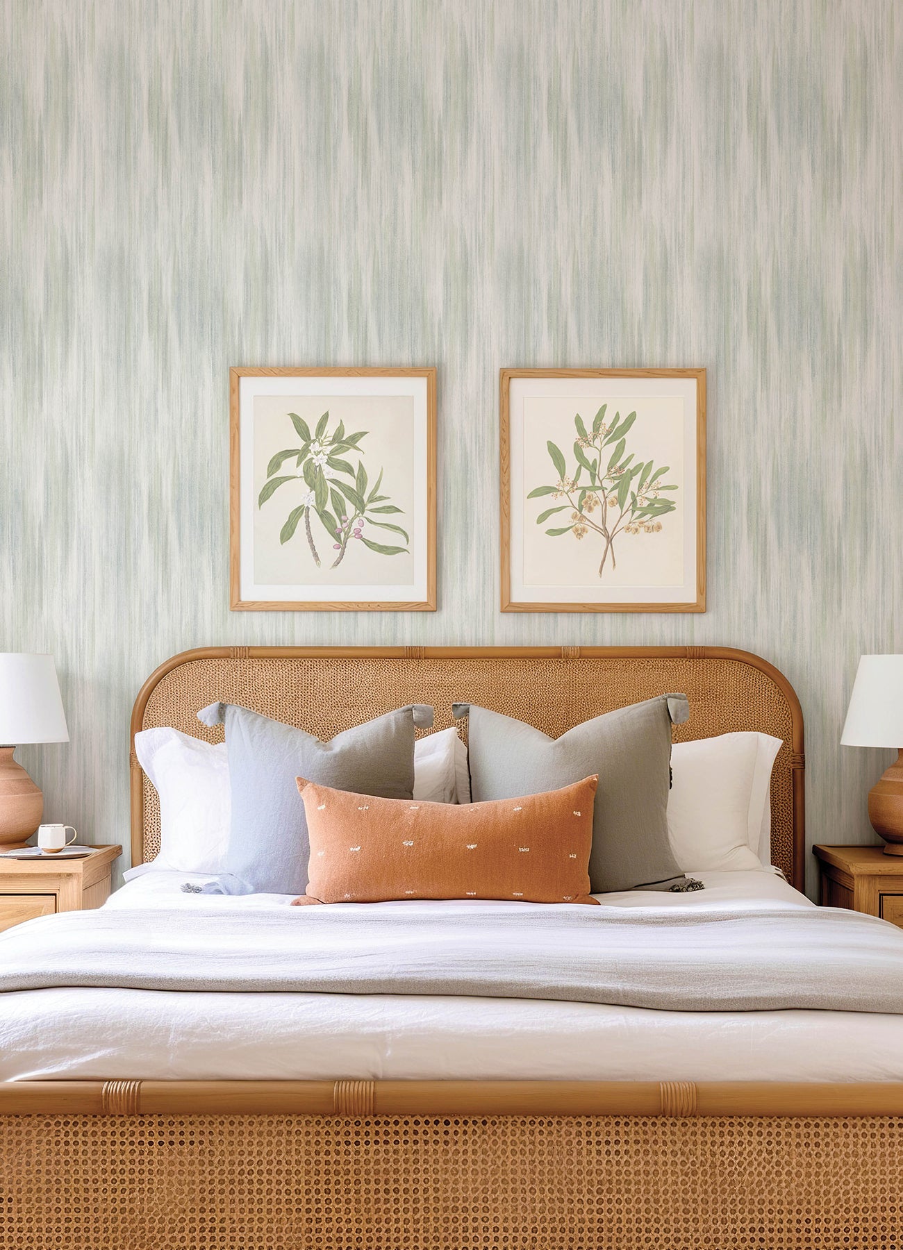 Elysian Ikat Wallpaper Wallpaper A-Street Prints   