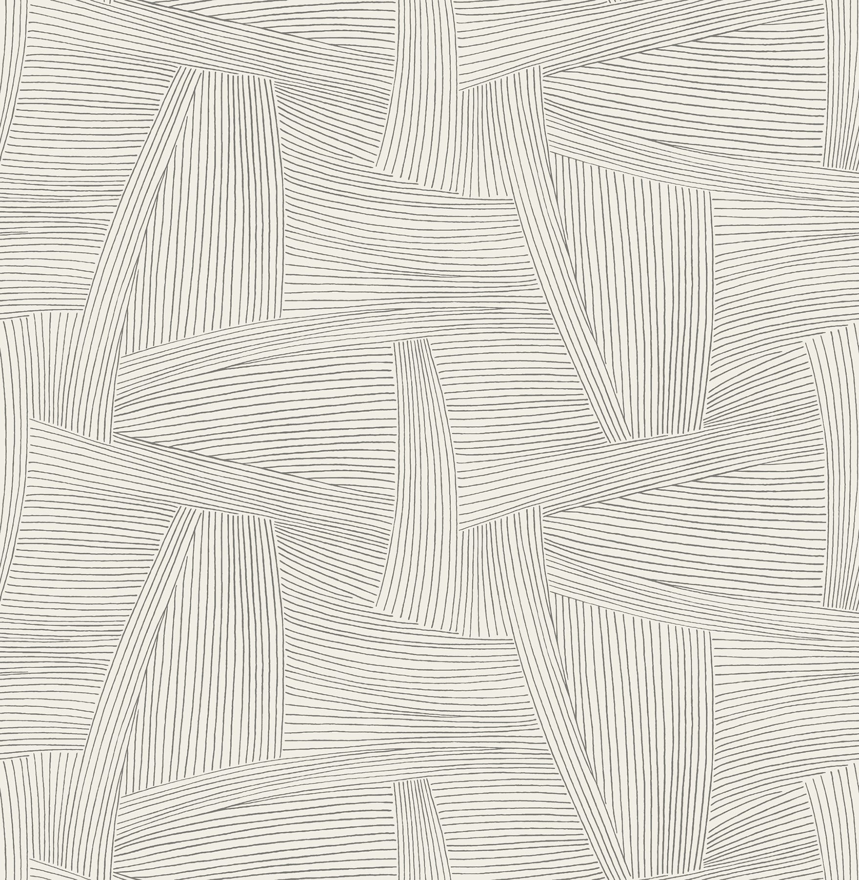 Reid Woven Geometric Wallpaper Wallpaper A-Street Prints Double Roll Grey 