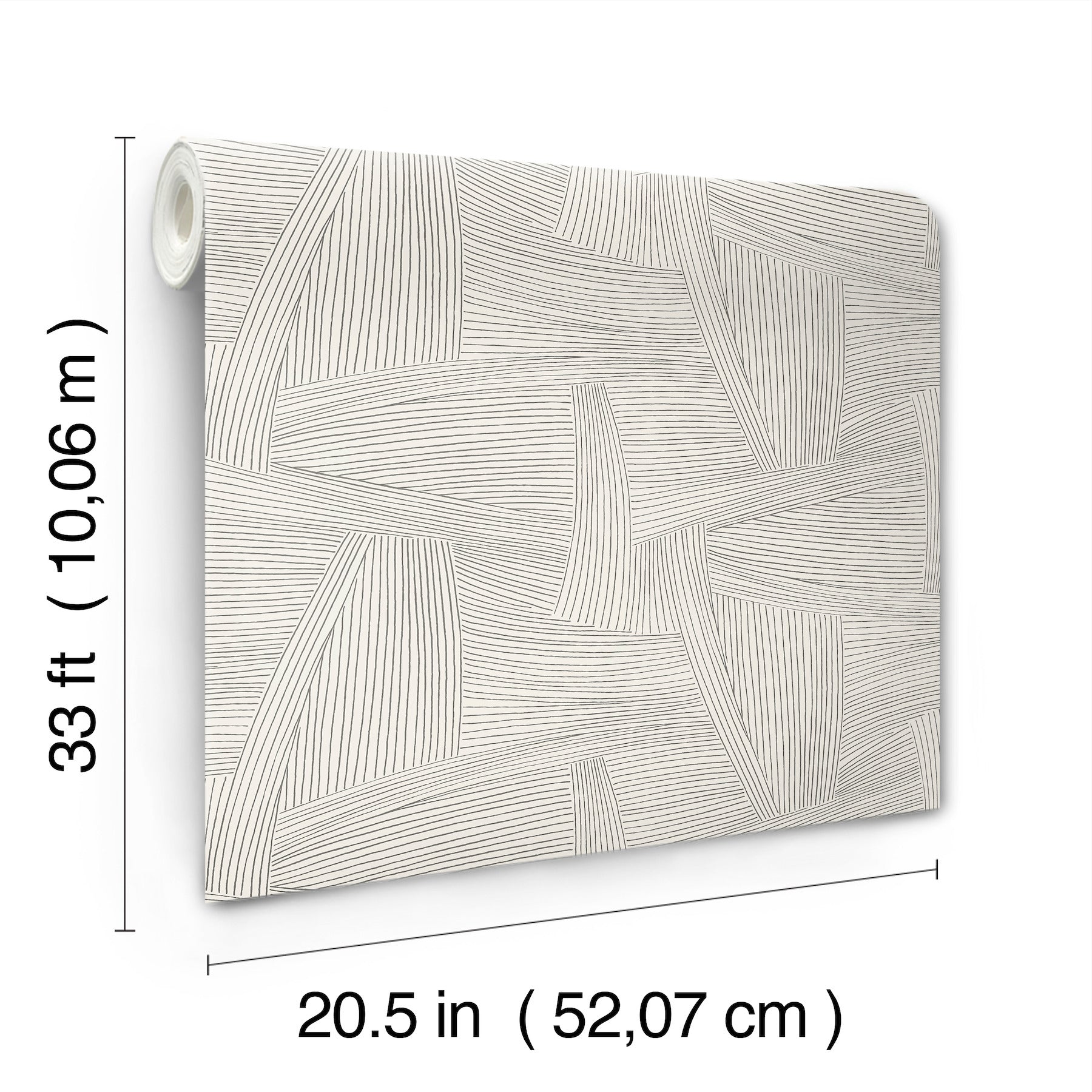 Reid Woven Geometric Wallpaper Wallpaper A-Street Prints   