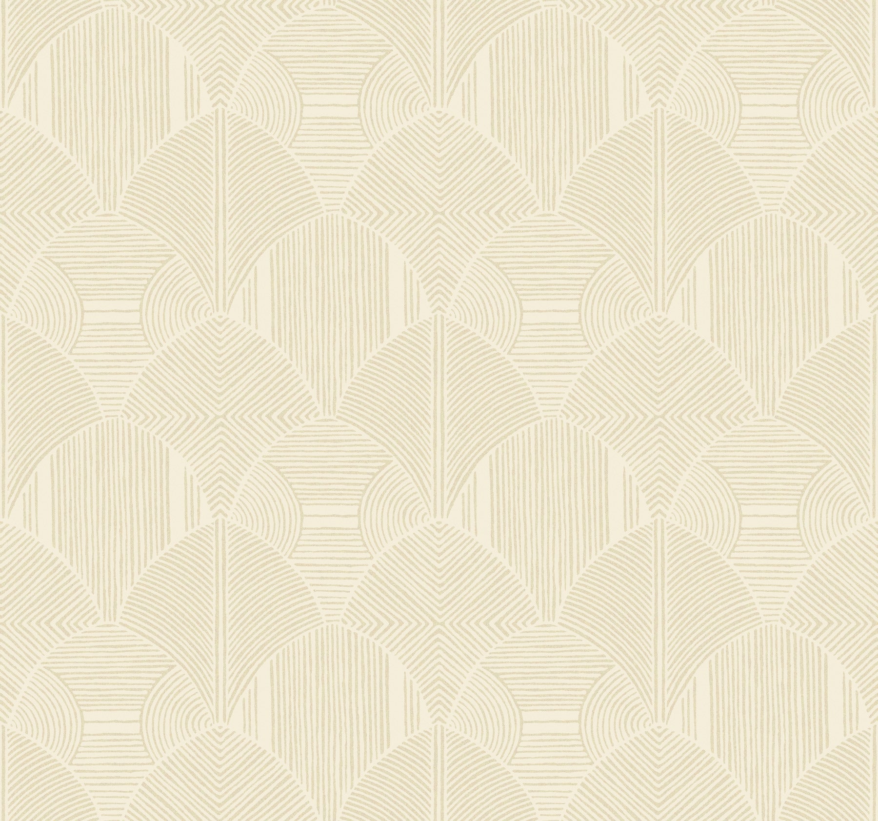 Meyberg Geometric Wallpaper Wallpaper A-Street Prints Double Roll Khaki 