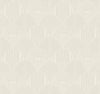 Meyberg Geometric Wallpaper Wallpaper A-Street Prints Double Roll Ivory 